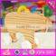 2016 new design baby toys wooden bear W05B152