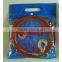Steel Tow Rope with Hooks - Car Recovery Cable with Shackles - 1000 kg / 1500 kg / 2000 kg / 2500 kg / 3000 kg
