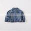 2017 Hight quality Girls beautiful tassels denim coat on the two front procket