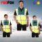 high visibility polyester work wear vest wholesale