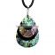 vortex abalone shell pendant necklace handmade mosaic pendant necklace luxury sea shell jewelry