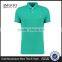 MGOO Fashion Blue Logo Brand Polo Shirts 240g 100% Cotton Plain Dyed Fabric For Shirts