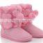 Warm Fancy Girls Kids Winter Boots Fashion 2012