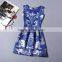 Women Fashion Retro Summer Floral Print Cocktail Party dress