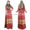 Walson 2017 New arival dubai fancy kaftan abaya Ladies Wholesale Maxi Muslim Dress