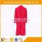 OEM service red bathrobe ladies wholesale luxury short robe