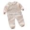 factory new design of knitted pattern sweater set for baby