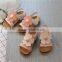 B21393A Korea girls preety Sunflower Princess sandals