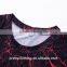 Men's Compression Baselayer Magma Red Lightning Sport Running Shirt Tee