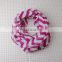 stripe keep warm Korean new style silk scarf