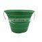 Collapsible beach ice bucket/water fishing bucket/beer bucket