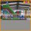 Play Equirment Mini Safari Water Slide Park With Pool for Kids