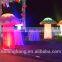 Ningbang hot sale blow up mushroom balloons/led lighting air ground balloon