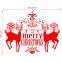 Christmas Decoration Supply Merry Christmas Deer Pattern Wall Stickers for Children