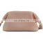 Litch patent leather luxury cosmetic bag eco beauty makeup bag with tassel zipper closure