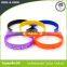 Custom the silicone bracelet for 2017 promotional business with custom logo
