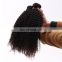 Best Selling Virgin Mongolian Kinky Curly Hair human hair bundles with closure