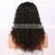 Wholesale Price Customized Curly virgin Brazilian Hair 360 lace frontal wig