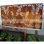 Decorative laser cut Corten Steel Screen Panels Sheets