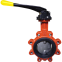 4321L -10 ° C to 90 ° C PN10 Lug Ductile Iron Butterfly Valve Brass Valve