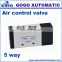GOGO ATC Pneumatic air valve airtac type 4A210-08 Port 1/4 inch BSP 5 way air control valve