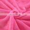 Flannel Fleece Blanket Fabric Solid Color Customized