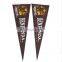 Promotional felt pennants as gift with customized printing logos