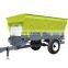 Agriculture chicken and cow dung solid powder manure spreader / cattle feed spreader