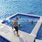 High Quality Large Inflatable Sea Pool Swimming/Swimming Pool With Net For Sale