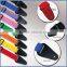 Customized cheap leather guitar strap ends