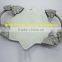 Aluminium Serving tray With Leaf Pattern handle 47x23