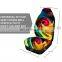 Colorful roses Car Seat Cover Front Rear Seat Covers Protector Interior Universal Cushion Cover for Toyota VW BMW Ford Mazda KIA