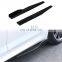 Car accessories front lip side skirt bumper lip universal front lip carbon fiber gloss black universal side skirt 3Pcs 2.2M