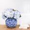 Chinese ceramic blue and white porcelain home decoration pieces vase