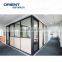 hot sales nice quality anodized extruded  modern office  aluminum frame office divider partition wall