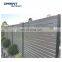 Slat  privacy fencing successfully completes fencing and gates project