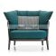 Luxury Italy design outdoor sofa Popular outdoor furniture new customized modern fabric sofa