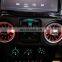 Air Conditioning outlet air Side vent for Jeep Wrangler JK 2011+ LED Atmosphere light 4x4 accessories