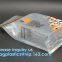 slider zipper Square Bottom 250g 500g 1kg Coffee Pouches Zipper Aluminum Foil Flat Bottom Bags With Valve