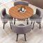 China factory Luxury Saving Place Coffee Table Sets Leisure Modern Round 4 seaters Dining Tables