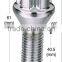 32mm thread cone shoulder middle concave safety screw bolt