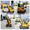 New high quality hydraulic small garden mini electric excavator 1 ton with excavator parts