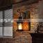 Indoor Industrial Wood Industrial Wall Light Bedside Creative For Home Restaurant Bar Decorative Wall Lamp