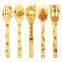 Wholesale Christmas gift kitchen cook tool bamboo utensil burned from China