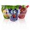 Filling Machine custom aluminum foil wine bag drink juice stand up pouches with spout packaging bag 125ml 150ml 500ml
