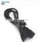 China Manufacturer Computer And Laptop Extension 3 Pin Power Cord Electrical Cable