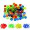 100pcs Montessori Learning Education Math Toys Learning Resources Color Plastic coin Bingo Chip Children Kids Classroom Supplies