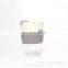 Portable OEM Glass Cups Coffee 12OZ Tumbler Coffee Cup Swig Mug Travel Coffee Mug Silicone With Lid