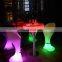 illuminated led furniture for party/battery operated nightclub led furniture stool tables and chairs for events