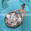 Vietnam Supplier PE Rattan Floating Pool Tray Hotel Water Floating Breakfast Serving Tray